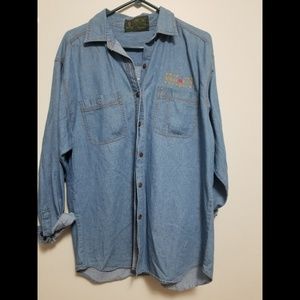 Vintage 96' Olympics Denim Shirt